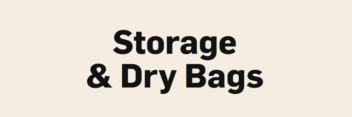 Storage & Dry Bags