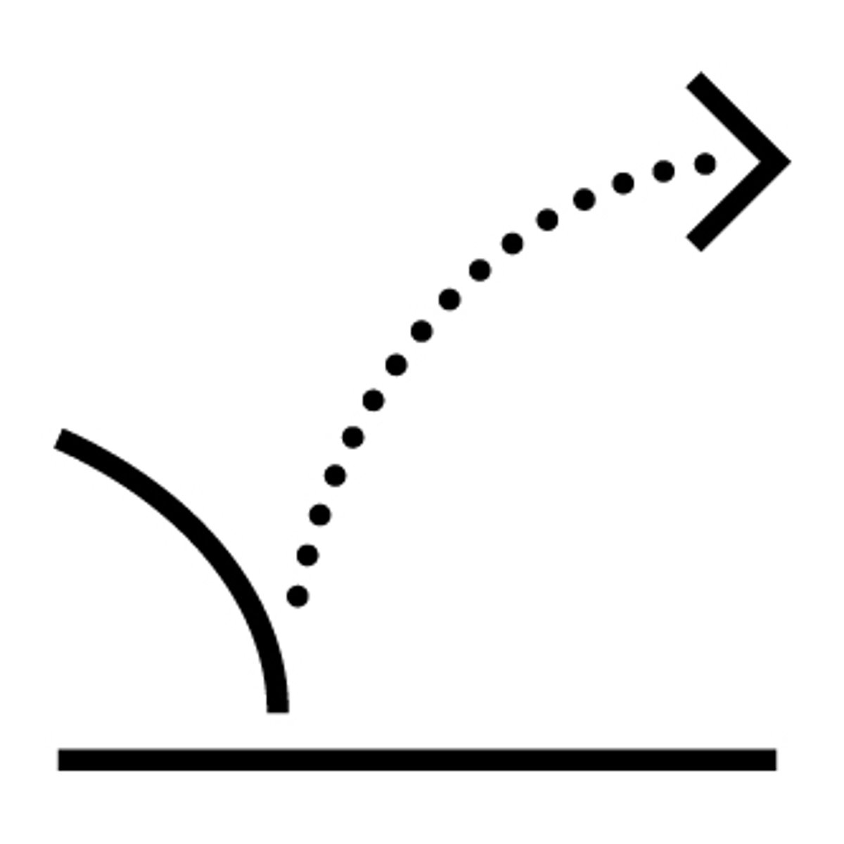 Responsive road running style icon.