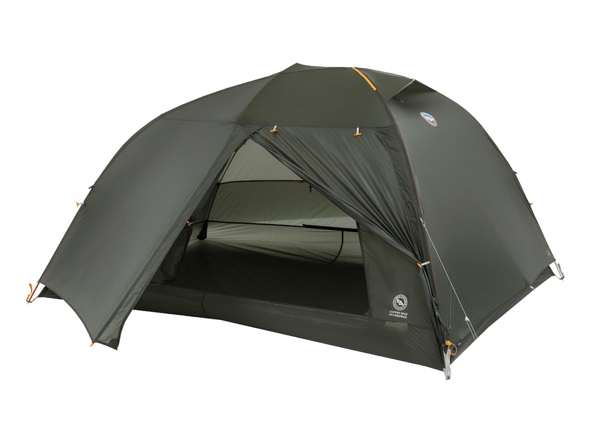 Copper Spur UL Bikepack tent set up 