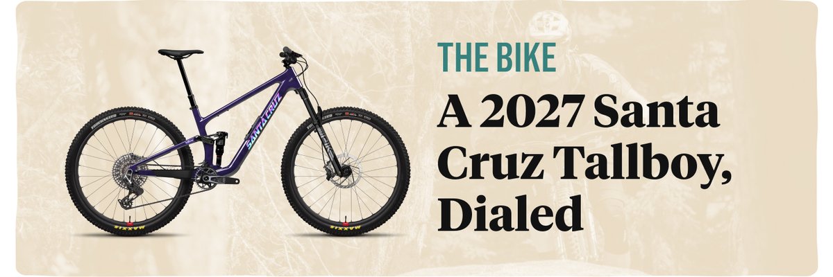 A 2026 Santa Cruz Tallboy, Dialed