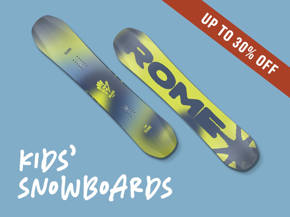 Kids' Snowboards Up To 30% Off