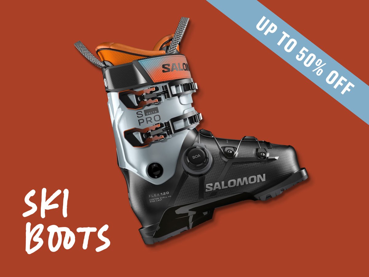 Ski Boots Up To 50% Off
