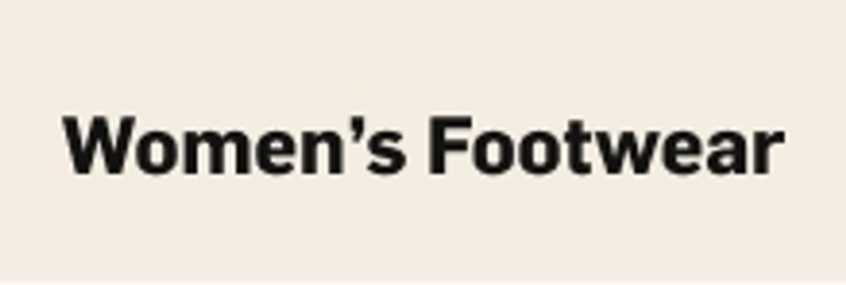 Women's Footwear