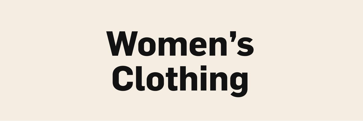 Women's Apparel