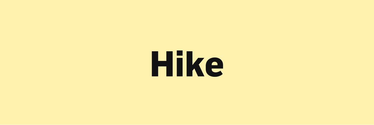 Hike