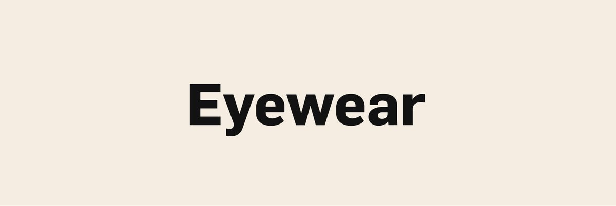 Eyewear