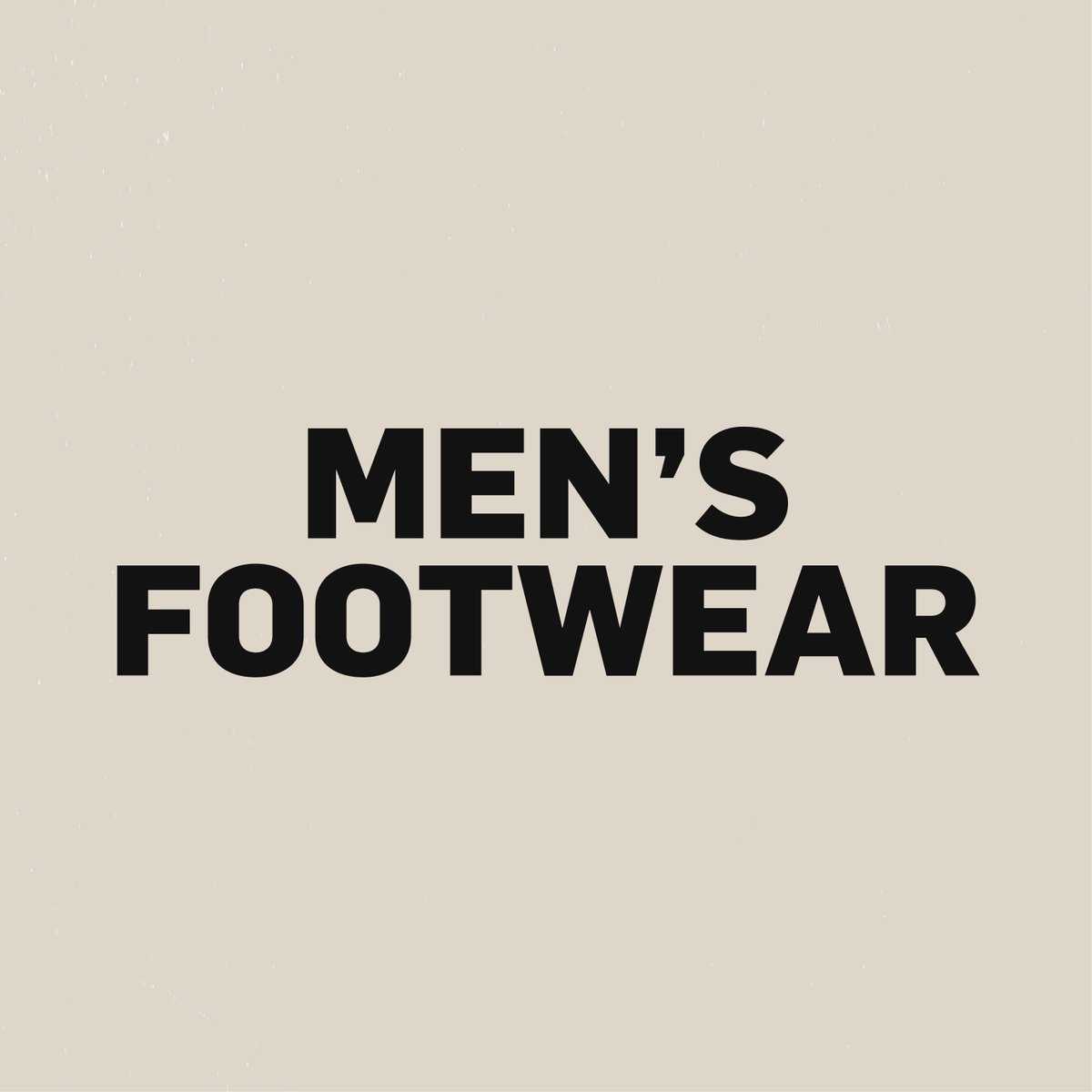 Men's Footwear