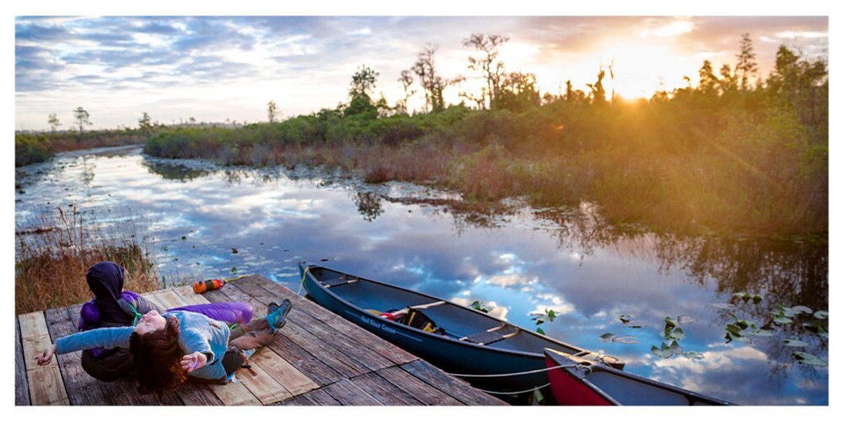 beginners canoe lounge