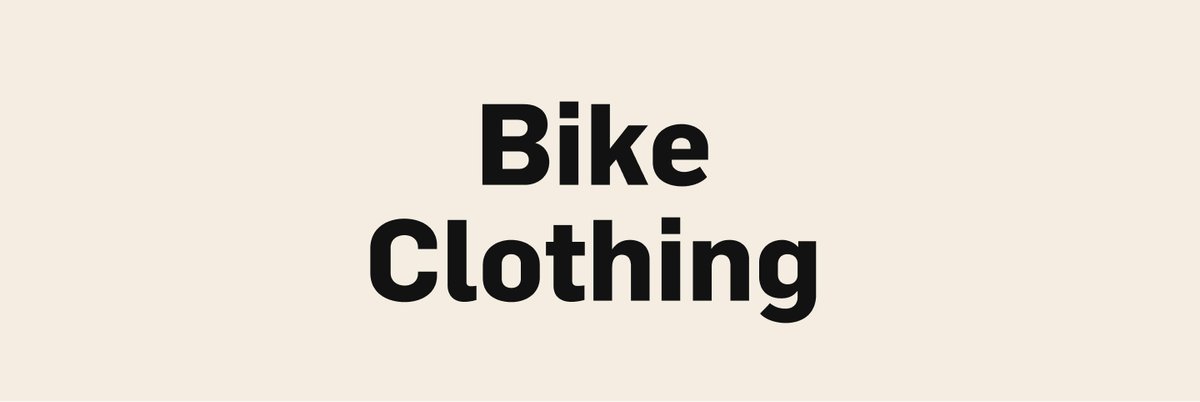 Bike Apparel