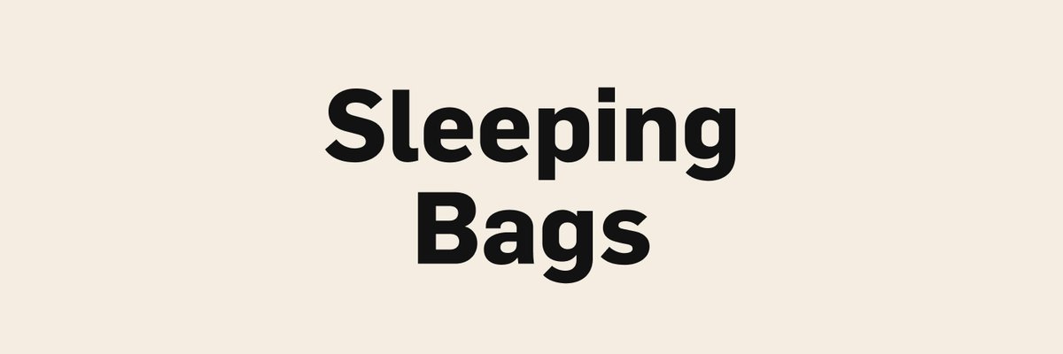 Sleeping Bags