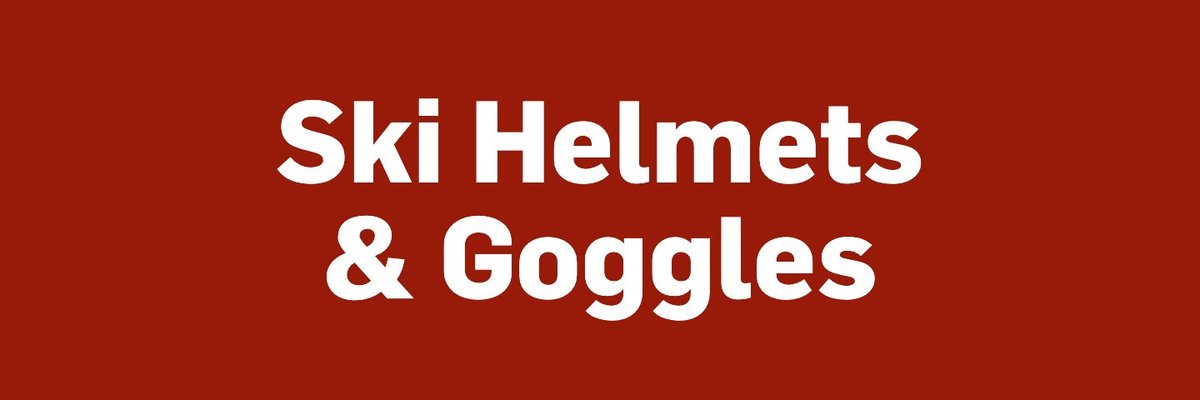 Ski Helmets|& Goggles