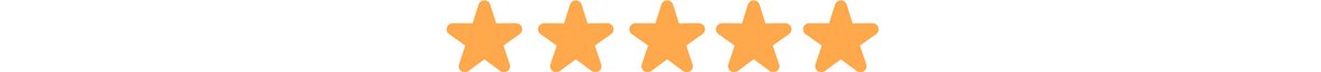 5 yellow stars