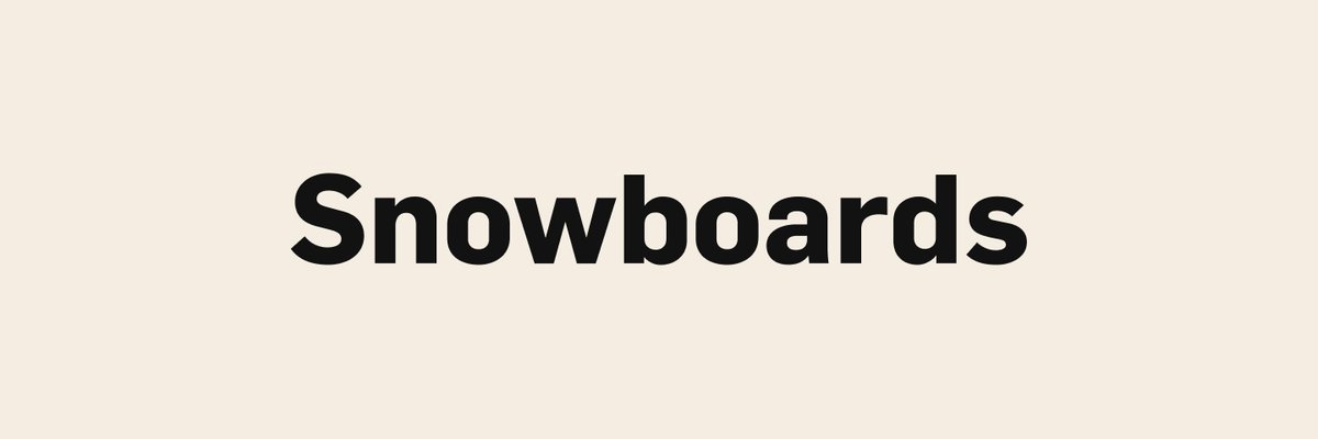 Snowboard