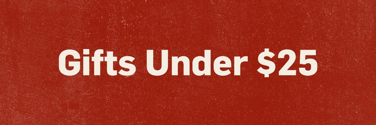 Gifts Under $25