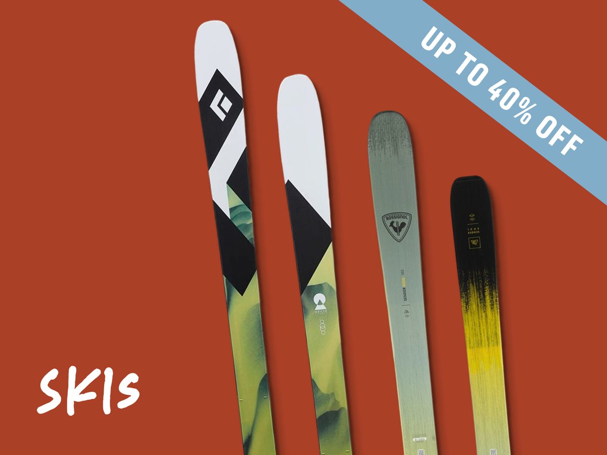 Skis Up To 40% Off