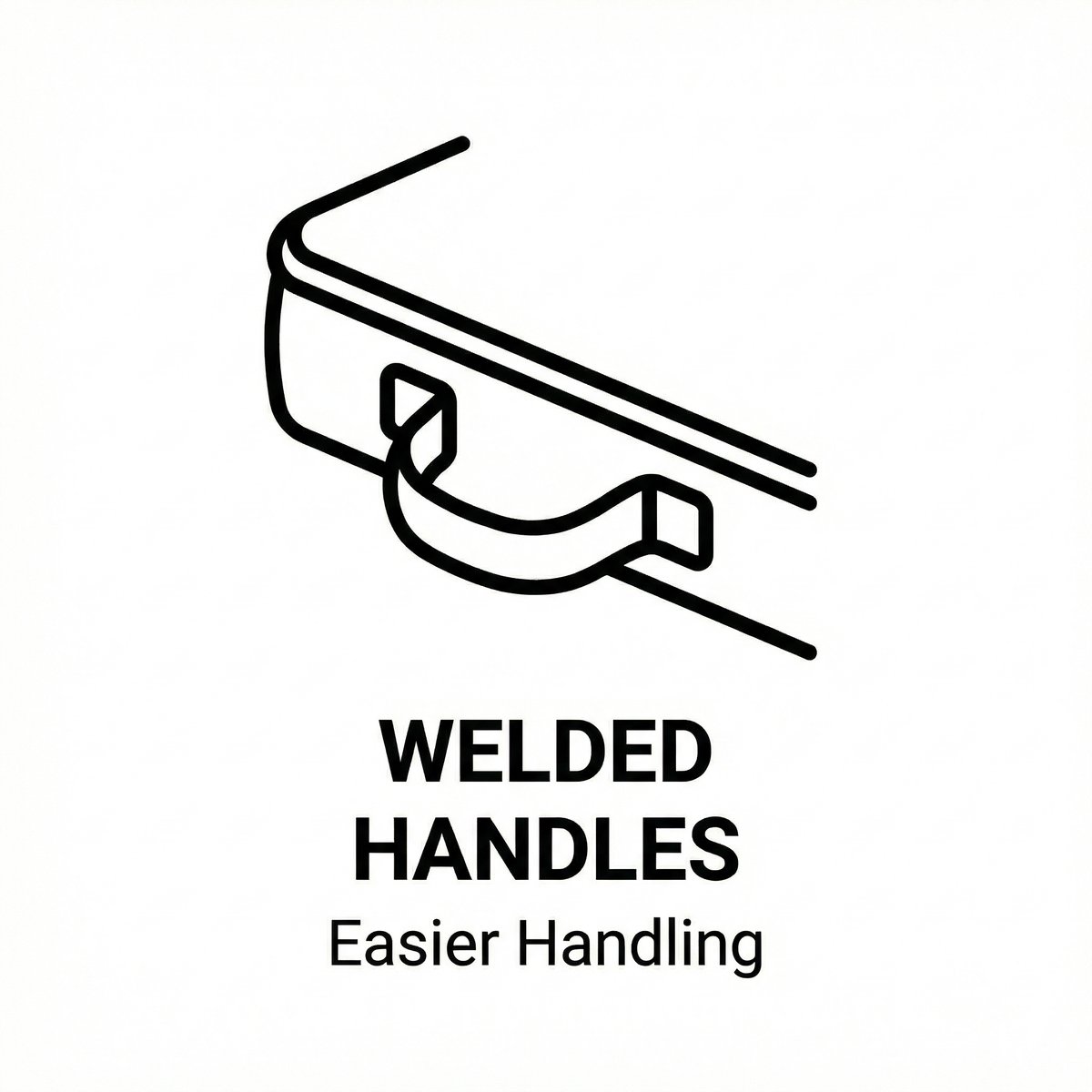 Welded Handles: Easier Handling