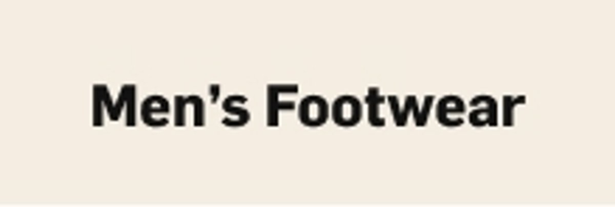 Men's Footwear