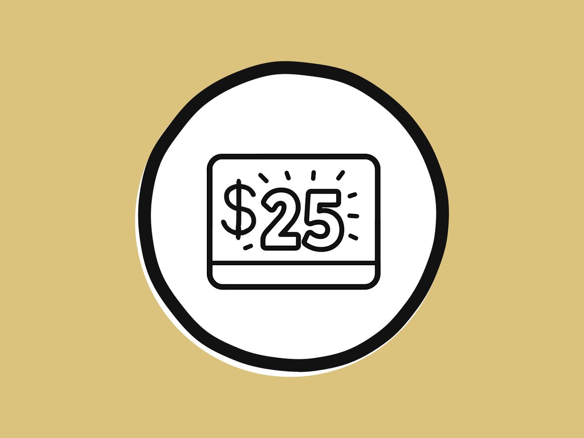 Join now and get a $25 cash back bonus