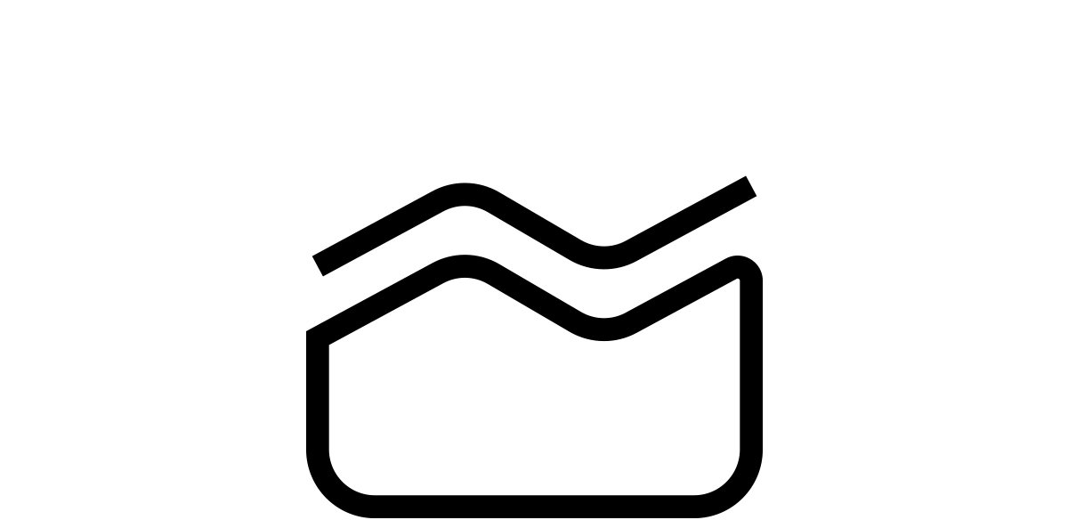 graphic icon of mountain ridgeline