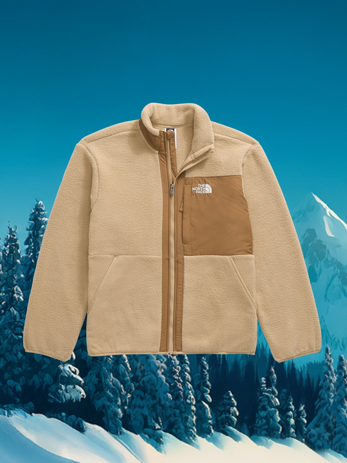 A pint-sized fleece jacket from The North Face.