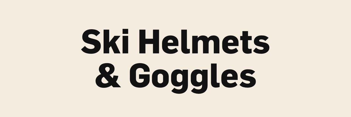 Ski Helmets|& Goggles