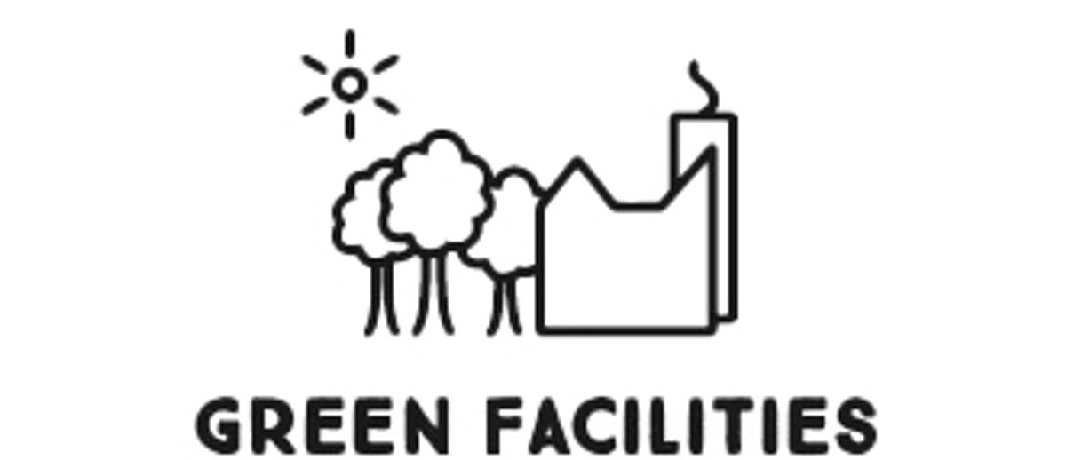 icon showing green facilities graphic.
