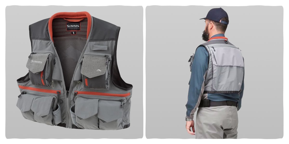 Simms Guide Vest Best Traditional Fly Fishing Vest