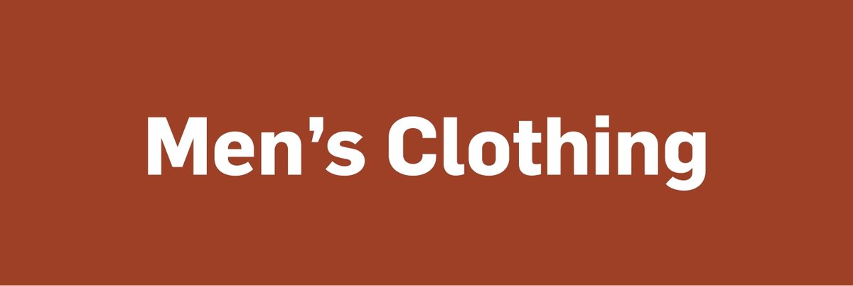Men's Clothing