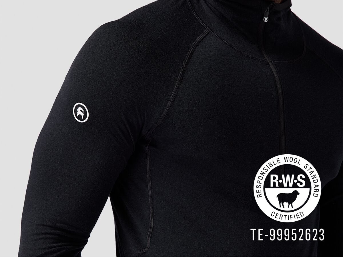 Backcountry Cedars RWS Merino Lt-Wt Baselayer 1/2-Zip Scuba Top
