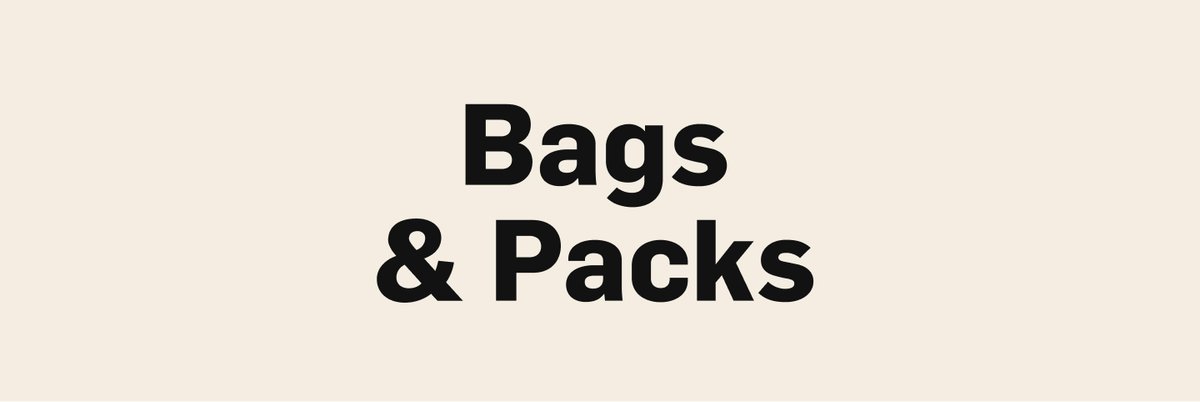 Bags & Packs