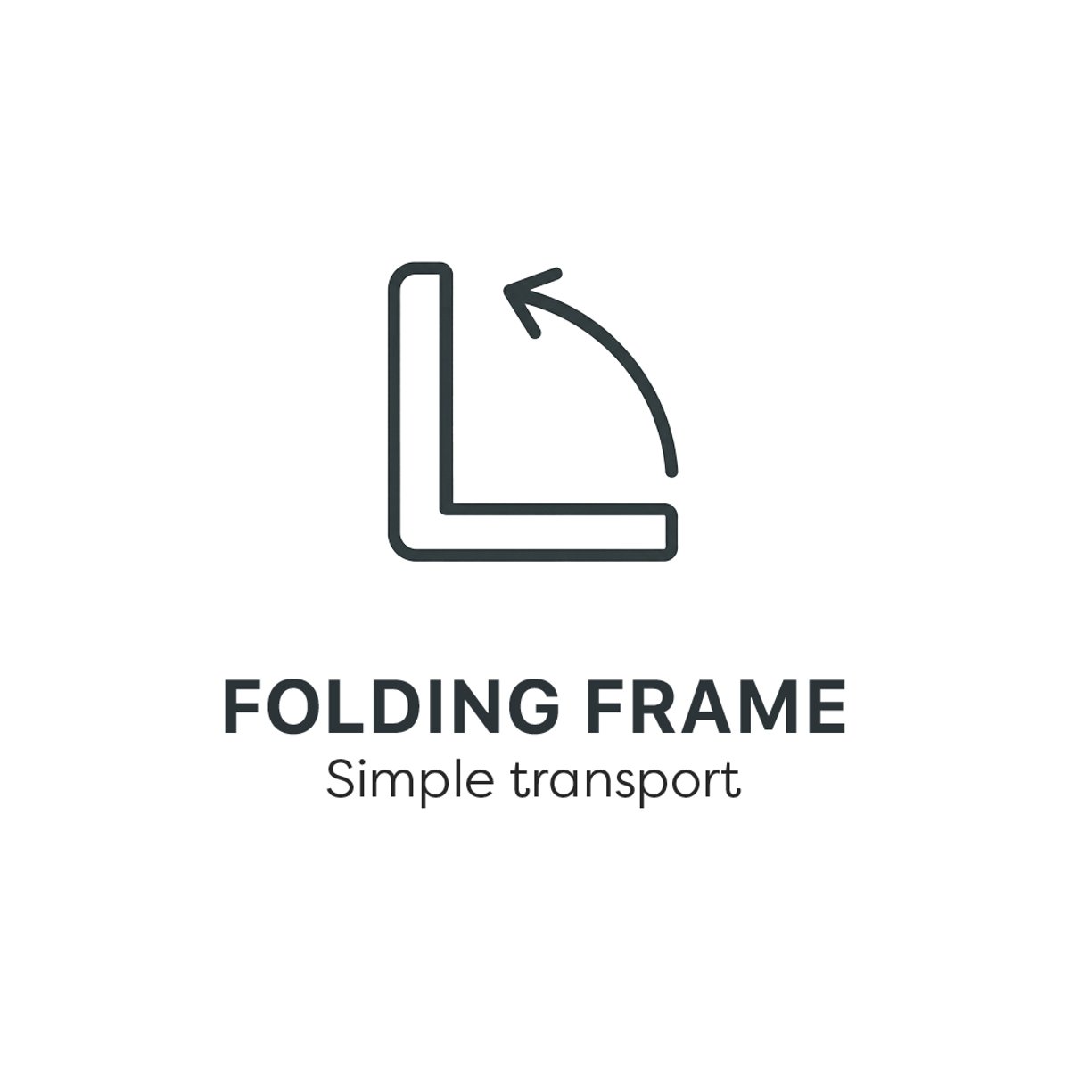 Folding frame: Simple transport