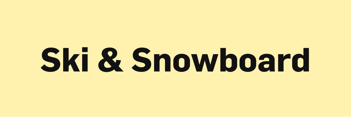 Ski & Snowboard