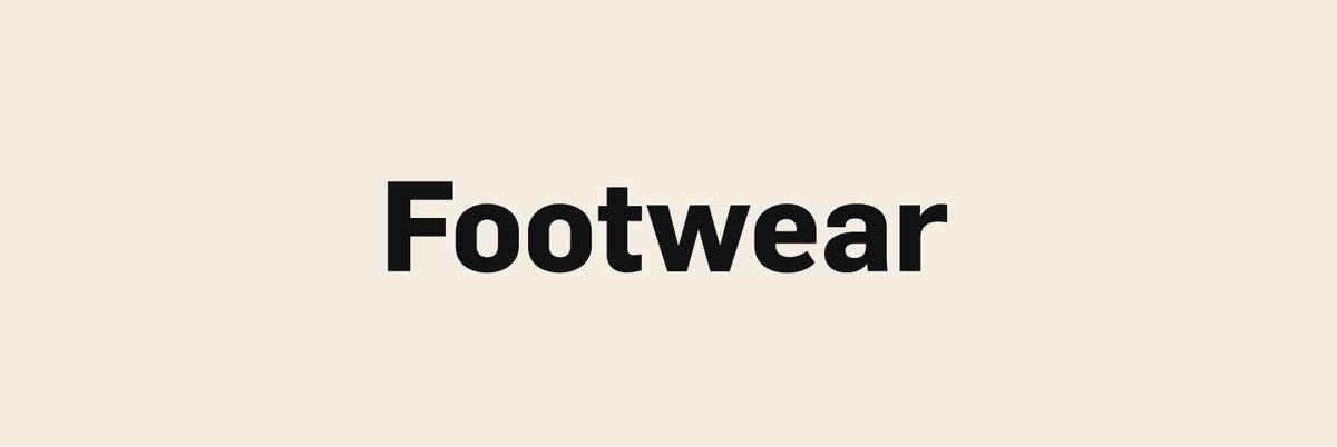 Footwear