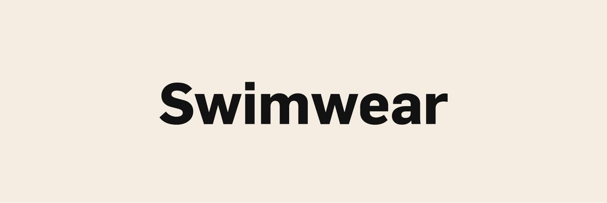 Swimwear
