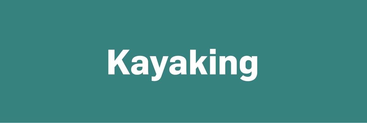 Kayaking