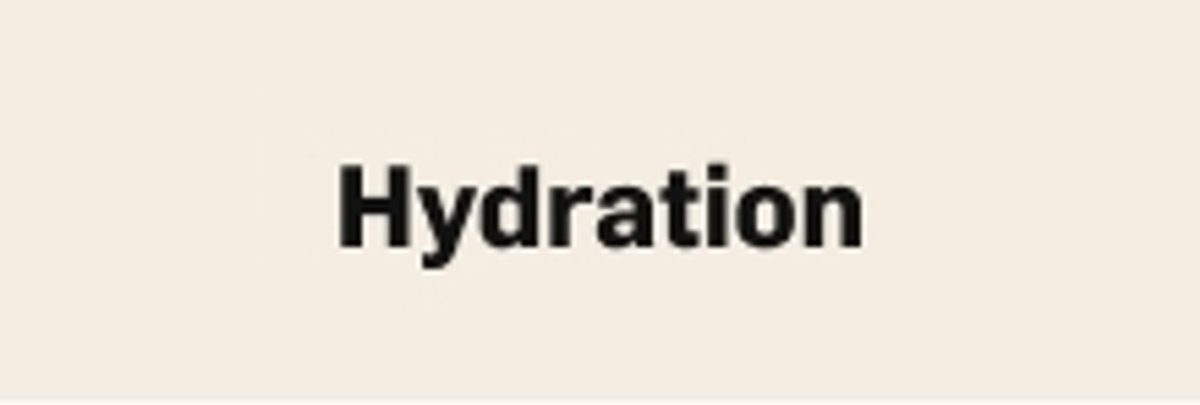 Hydration