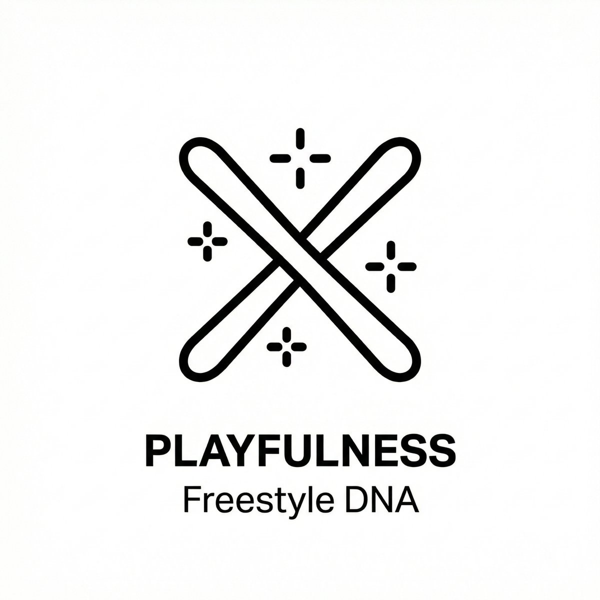 Playful DNA Construction Icon