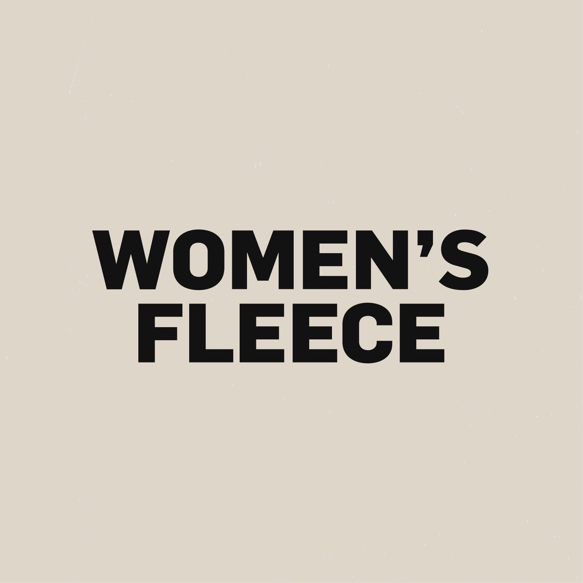Women's Fleece