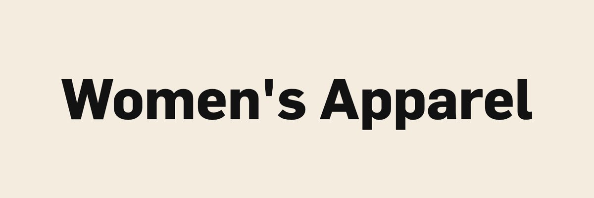 Women's Apparel