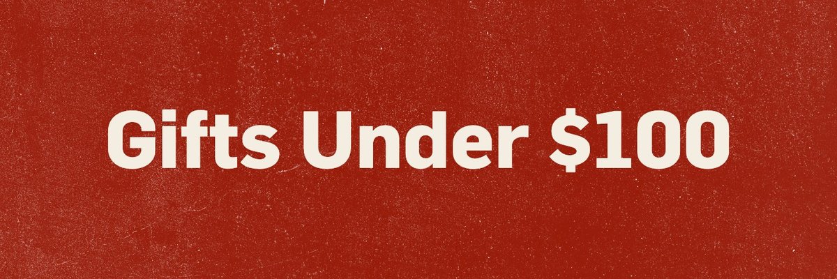 Gifts Under $100