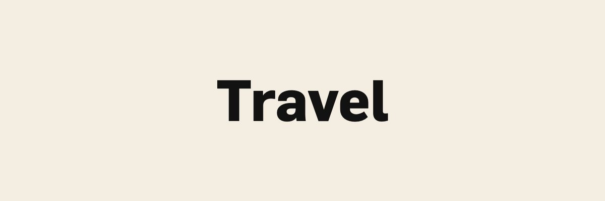 Travel