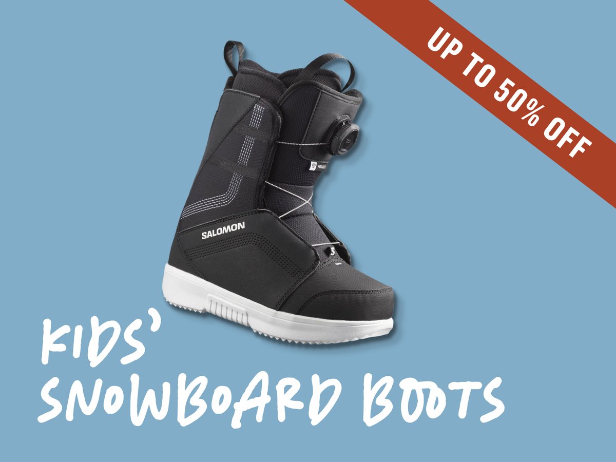 Kids' Snowboard Boots Up To 50% Off