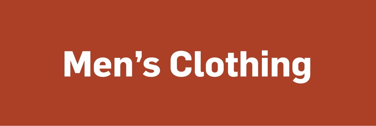 Men's Clothing
