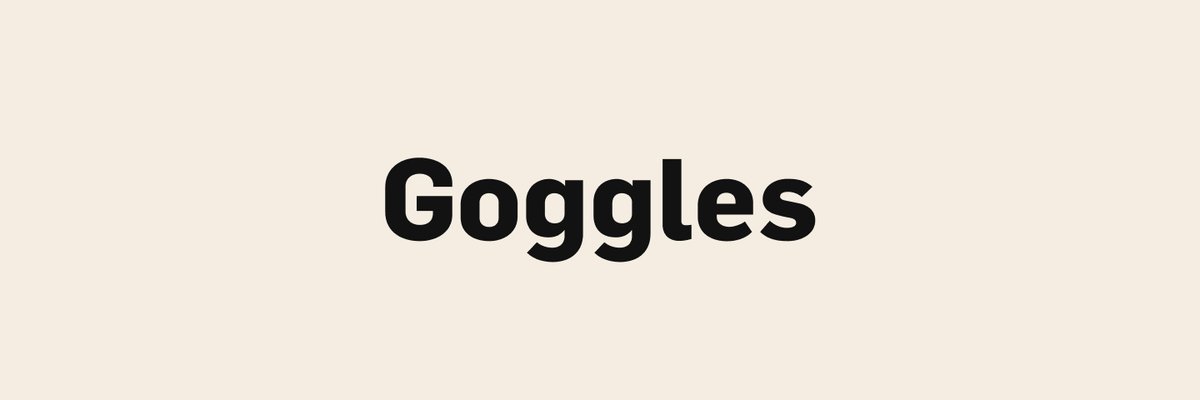 Goggles